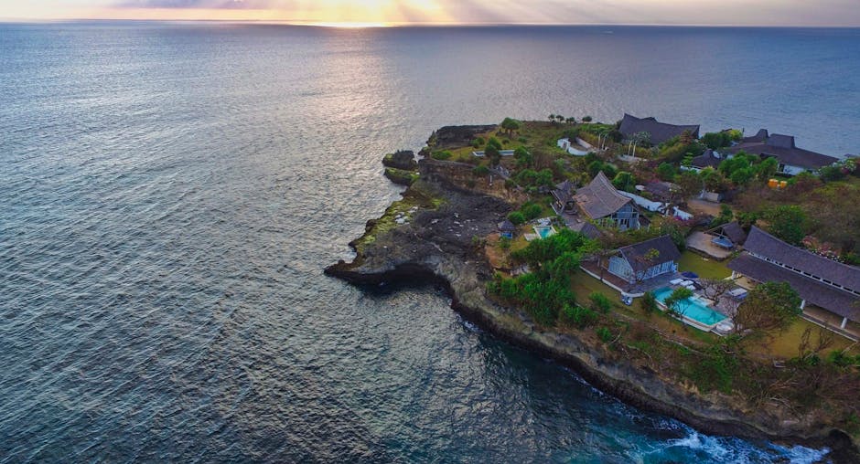 Bali Cliff Villas With Sky Ceilings and Fire Hammocks