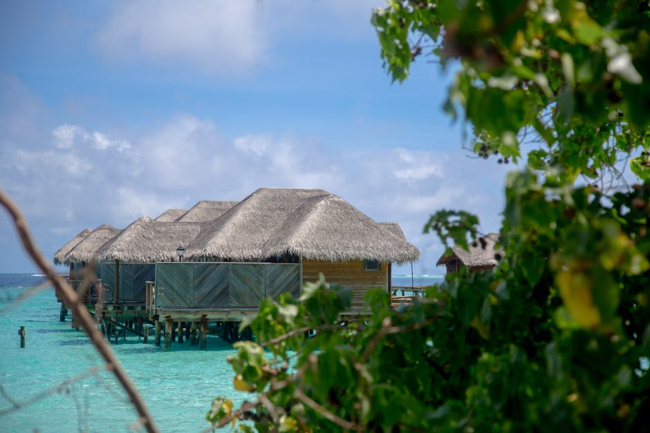 Bora Bora Water Villas With Lagoon Glass Floors