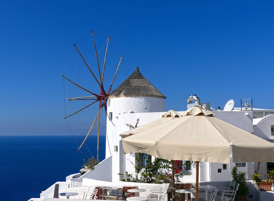 Greek Island Villas With Dome Ceilings and Sea Terraces