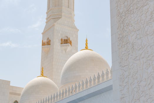 Moroccan Riads With Gold Domes and Carved Doors