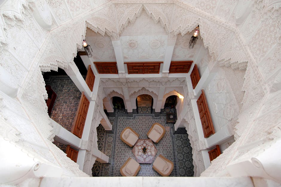 Moroccan Riads With Star Walls and Mosaic Ceilings