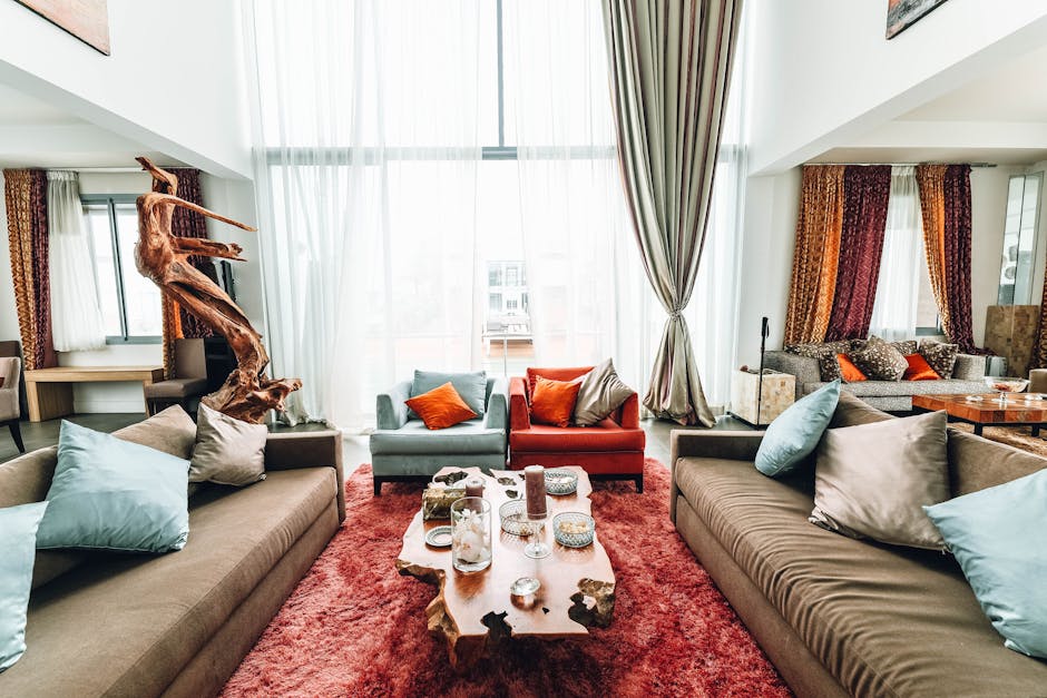Paris Artistic Hotels With Balcony Sofas and Silk Curtains