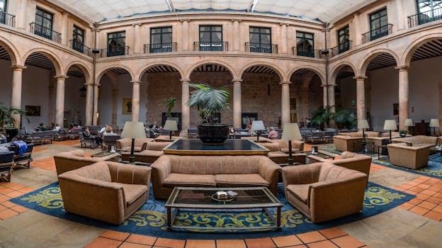 Paris Hotels With Balcony Bars and Velvet Sofas
