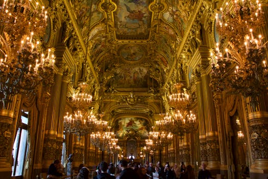 Paris Hotels With Gold Ceilings and Secret Fire Rooms
