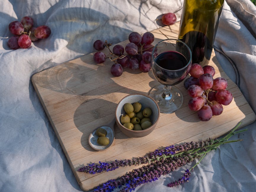 Provence Vineyard Villas With Lavender Fields and Wine Benches