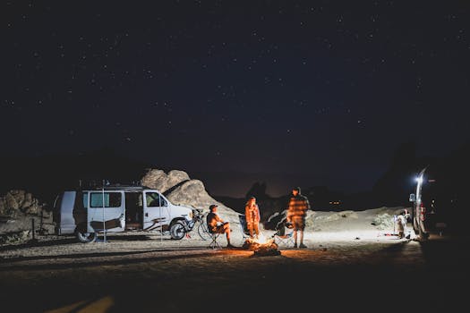 Safari Camps With Star Showers and Lantern Hammocks