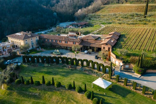 Tuscany Villas With Olive Kitchens and Vineyard Showers