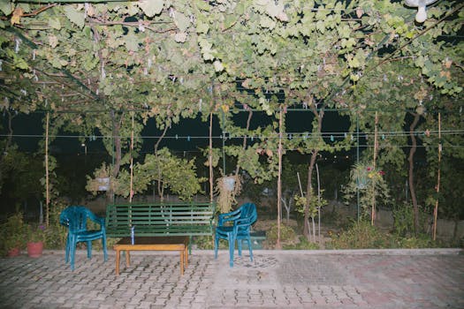 Vineyard Villas With Olive Chairs and Fire Garden Rooms